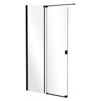 HOPA Walk-in sprchový kout VAYO BLACK BARVA rámu Černá, Rozměr A 110 cm, Rozměr C 200 cm, Směr z