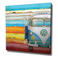 Wallity Obraz na plátně Volkswagen KC103 45x45 cm
