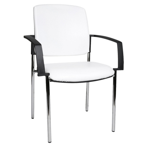 Bílé konferenční židle
