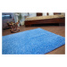 Dywany Lusczow Kusový koberec SHAGGY Izebelie 5cm modrý