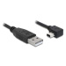 Delock kabel USB 2.0 A-samec > USB mini-B 5-pin samec pravoůhlý, 0,5 metru