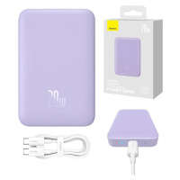 Nabíječka Powerbank Baseus Magnetic Mini 10000mAh 20W MagSafe (purple)