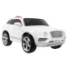 mamido Dětské elektrické autíčko Bentley Bentayga bílé