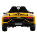 Mamido Dětské elektrické autíčko Lamborghini Aventador žluté