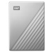 WD My Passport ULTRA 5TB USB-C Stříbrný externí 2,5" disk pro MAC WDBPMV0050BSL-WESN Stříbrná