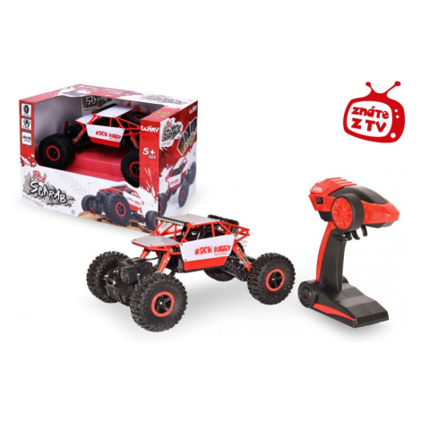 Auto rc rock buggy red scarab 27 cm Wiky