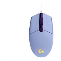 Logitech Gaming Mouse G102 2nd Gen LIGHTSYNC, USB, EER, Lilac