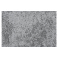 Associated Weavers koberce Metrážový koberec Panorama 90 šedý - Kruh s obšitím cm