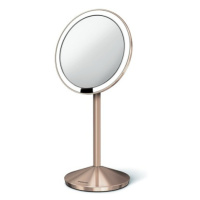 Kosmetické zrcátko Simplehuman Mini rose gold nerez ocel SHST3010