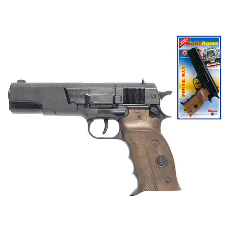 Dudlu Pistole kapslovka Power Man 22 cm 8" dětská zbraň na kapsle