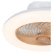 Stropní ventilátor dřevěný vč.LED s dálkovým ovládáním - Clima