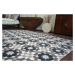 Dywany Lusczow Kusový koberec LISBOA 27206/875 květiny hnědý
