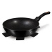 BERLINGERHAUS Pánev WOK s mramorovým povrchem 30 cm Black Rose Collection BH-6178