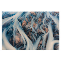 Fotografie The glacier rivers of Iceland, Valentinos Loucaides, 40x26.7 cm