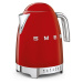 Rychlovarná konvice Smeg 50's style KLF04RDEU / 2400 W / 1,7 l / červená Varianta: ivi1