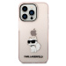 Zadní kryt Karl Lagerfeld IML Choupette NFT pro Apple iPhone 14 Pro Max, růžová