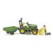 Bruder 62104 BWORLD Zahradní traktor John Deere X949 s figurkou