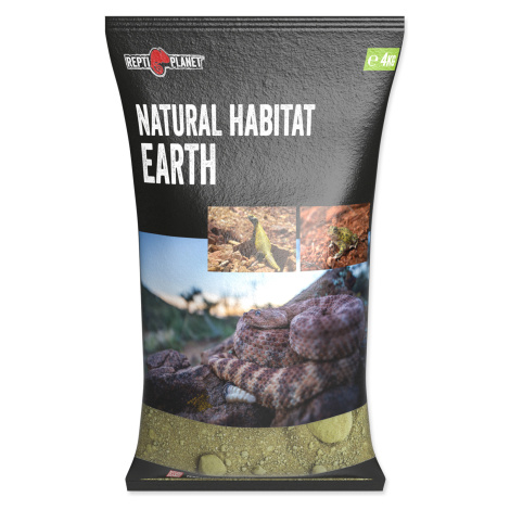 Repti Planet Substrát Earth žlutý 4 kg