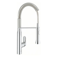 Dřezová baterie Grohe K7 s výpustí chrom 31379000