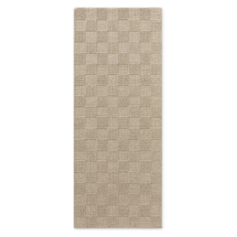 Villeroy & Boch, Běhoun Villeroy & Boch Scala 106266 Grey Beige, 80x200, béžová, ložnice