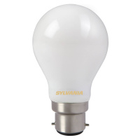 Sylvania Žárovka LED, B22, 7 W, 827, matná, nestmívatelná