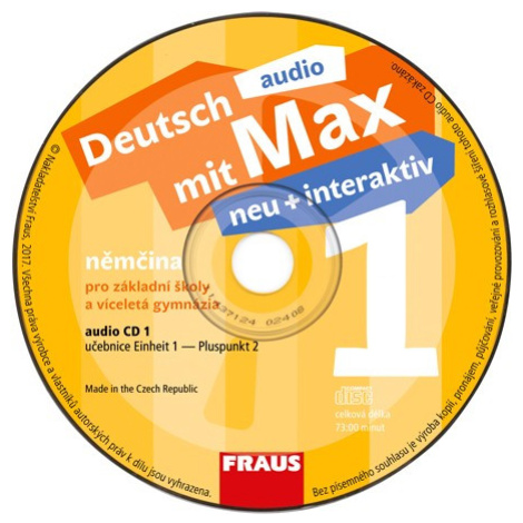 Deutsch mit Max neu + interaktiv 1 CD /2 ks/ Fraus