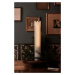 Adventní LED svíčka Sirius Sara Gold, 29 cm