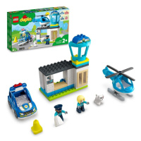 LEGO Duplo - Policejní stanice a vrtulník 10959