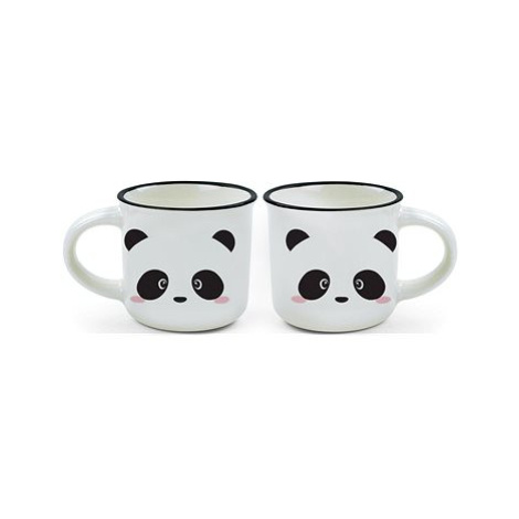 Set hrnečků Legami Espresso For Two - Panda