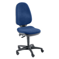 Topstar Otočná židle pro meziobratlové ploténky, bez područek, potah tmavě modrý