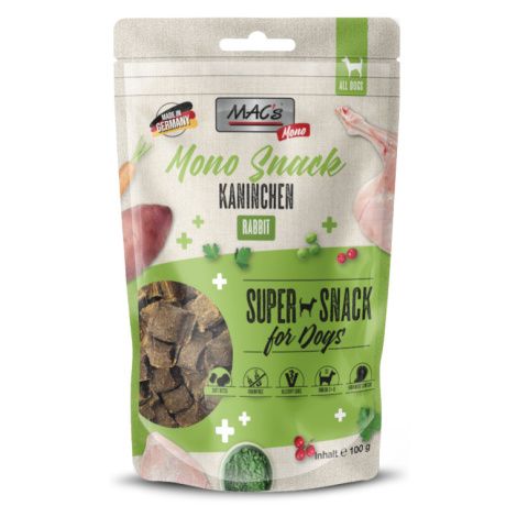 MAC's Dog Mono Snack - králík 100 g