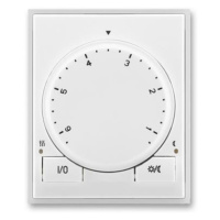 ABB Element,Time termostat bílá/ledová bílá otočný 3292E-A10101 01