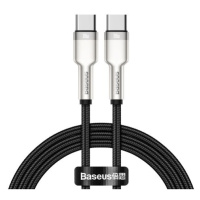 Baseus Cafule Series nabíjecí / datový kabel USB-C samec na USB-C samec s kovovými koncovkami 10