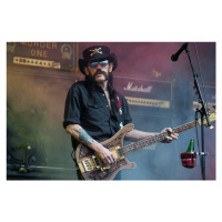 Fotografie Lemmy Kilmister of Motorhead at Glastonbury Festival 2015, Samir Hussein, 40 × 26.7 c