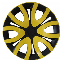 Čepičky 14 Černo Žluté Opel Vw Fiat Ford Mazda