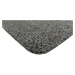 Metrážový koberec New Techno 3525 šedé, zátěžový - S obšitím cm