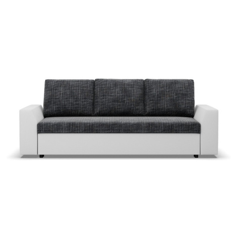 Rozkládací pohovka PAUL látka v kombinaci s eko-kůží