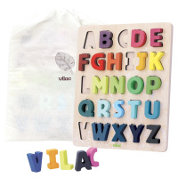 Vilac Vkládací puzzle abeceda ADRIEN vícebarevné