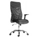 Kancelářská otočná židle Antares WONDER LARGE — více barev, černá síť/látka Červená