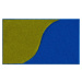 GRUND MANTA - Koupelnová předložka modrá Rozměr: 50x60 cm