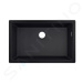 HANSGROHE Dřezy Podstavný granitový dřez S510-U660, grafitová černá 43432170