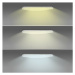 Solight WO771 LED SMART WIFI stropní světlo čtvercové, 38 cm