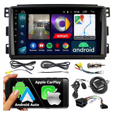 2DIN Ncs Autorádio RS-305 Smart Fortwo 2005-2010 Android Navigace