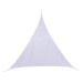 Stínící plachta — 4m, tkanina, více barev Bílá