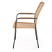 Jídelní židle SCK-457 přírodní/černá