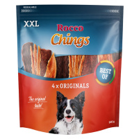 Rocco Chings XXL Pack - Mix: Kuřecí prsa - proužky & Sušená kuřecí prsa 2 x 900 g