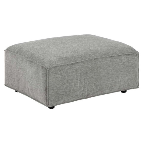 Světle šedý puf k modulární pohovce Bonami Selection Fairfield