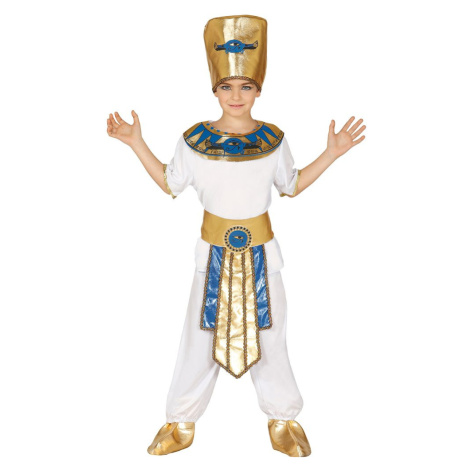 Fiestas Guirca Egyptské maškarní šaty Dětské Egyptský faroah Kostým pro chlapce Věk 5 - 6 let