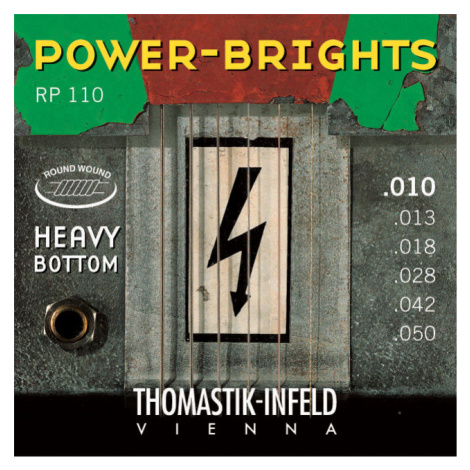 Thomastik POWERBRIGHTS RP110 (hybrid) - Struny na elektrickou kytaru - sada