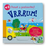 Vrrrum! (Pohybujte obrázky a poslouchejte zvuky.) - Ailie Busby - kniha z kategorie Pro děti